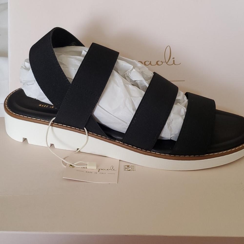 Made In Italy Stretch Sandals